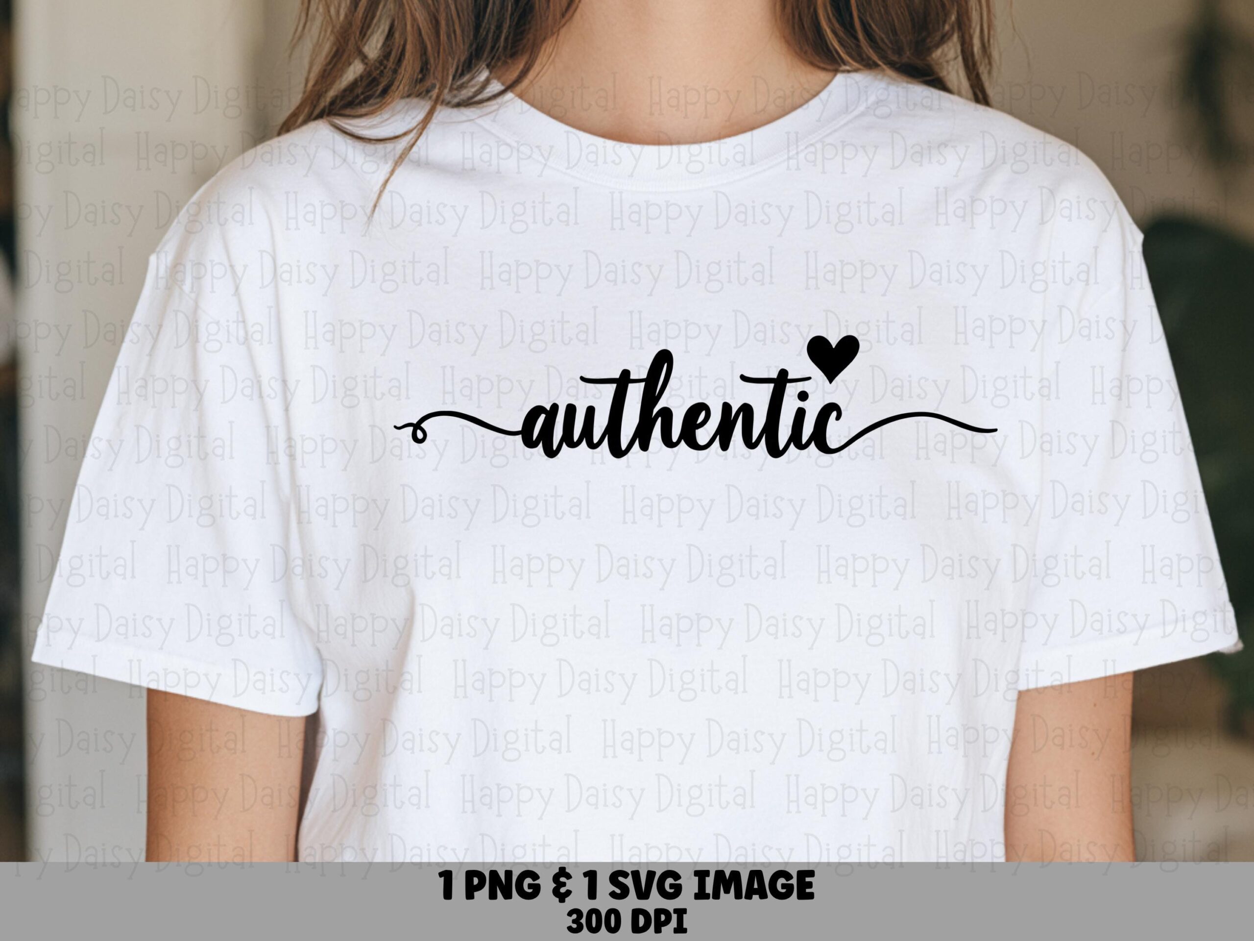 Authentic Svg, Script Flourish Design | PNG Bundle, Black Heart Lettering - 300 DPI, Commercial License