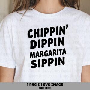 Margarita Svg, Funny Sippin Cocktail Design Bundle | PNG, Digital Download, 300 DPI, Cricut Silhouette Compatible, Sublimation Ready