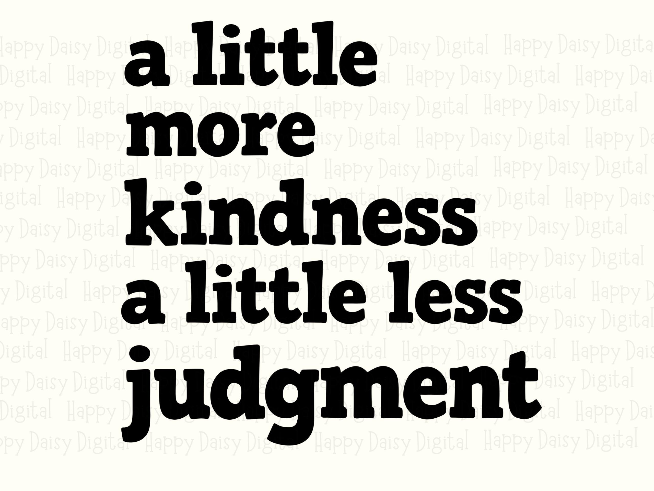 Kindness Png, Bold Serif Quote Design | Sublimation DTF, 300 DPI, Commercial Use, For Tumblers Mugs Totes - Image 2