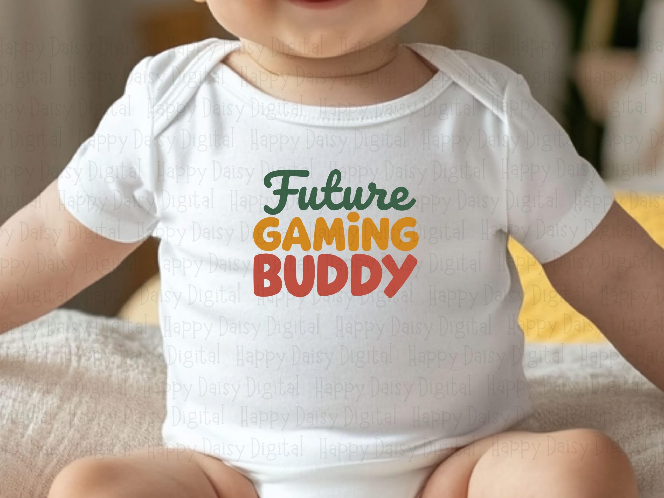 Future Gaming Buddy, Retro Colorful Kids Gamer SVG PNG | Sublimation DTF Print-Ready, 300 dpi - Image 2