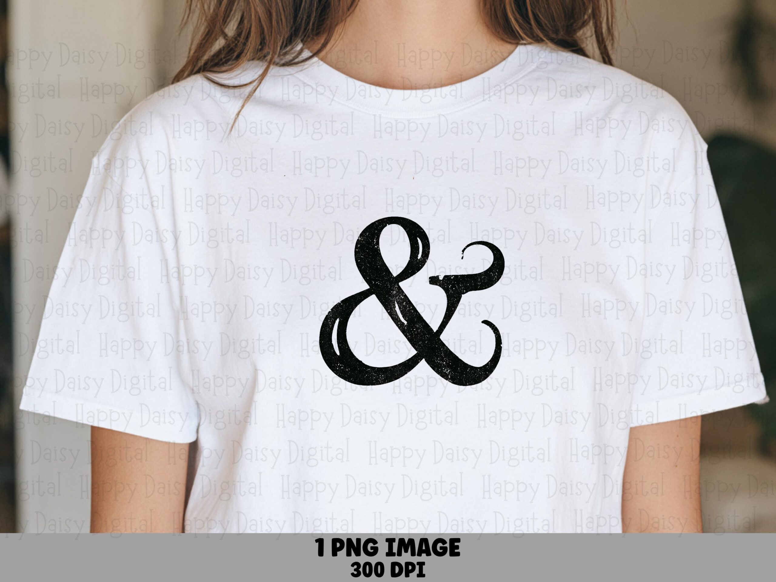 Ampersand Png, Decorative Symbol Graphic | Sublimation DTF Design, Transparent 300 DPI, Commercial License